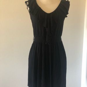 Used Arden B ruffle belted dress